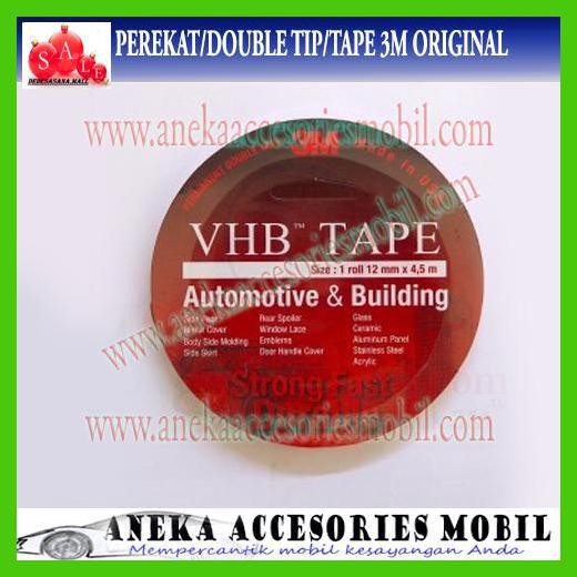 

VERCOCAR- DOUBLE TAPE 3M / LEM PEREKAT 3M ORIGINAL / ASLI 4,5 METER -ASLIII.