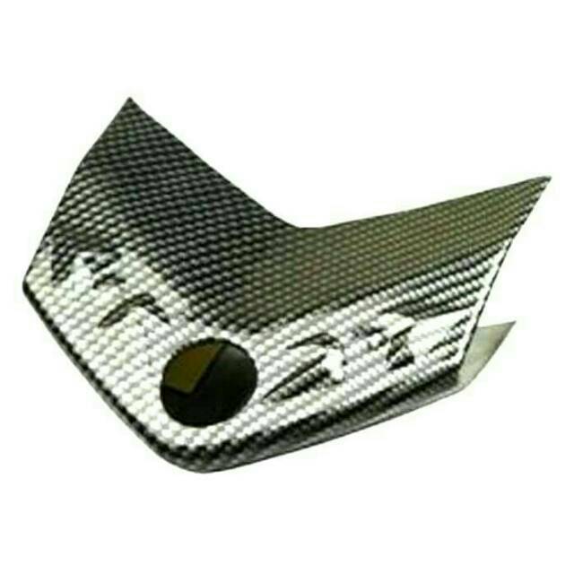 Cover carbon TUTUP LAMPU STOP / BUNTUT BELAKANG AEROX 155 MERK NEMO CARBON