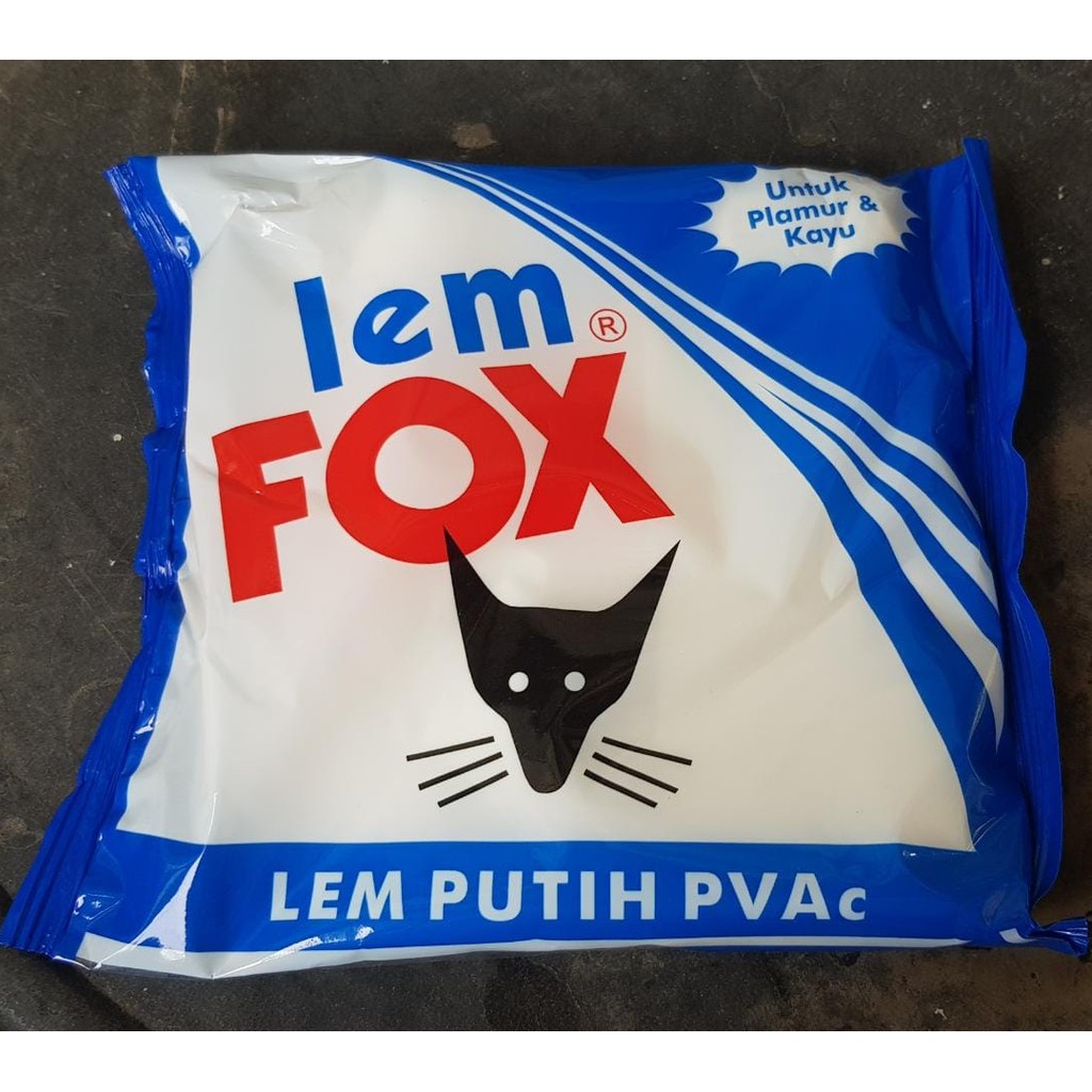 

LEM FOX PUTIH SACHET 350 GRAM / LEM FOX REFILL