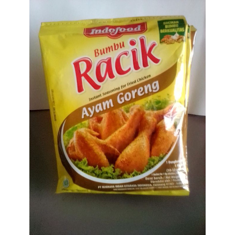 

Bumbu racik instan ayam goreng 26gram