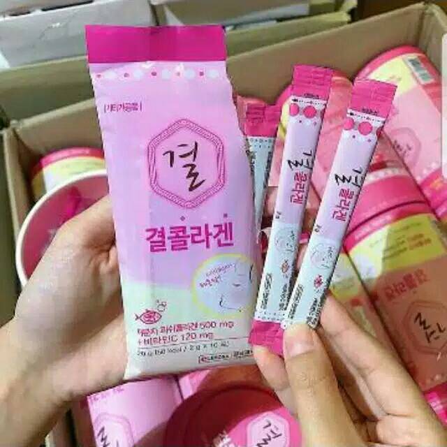 GYEOL COLLAGEN LEMONA COLLAGEN SERBUK+VITAMIN C /KOLAGEN KOREA/MEMUTIHKAN KULIT/MINYAK IKAN