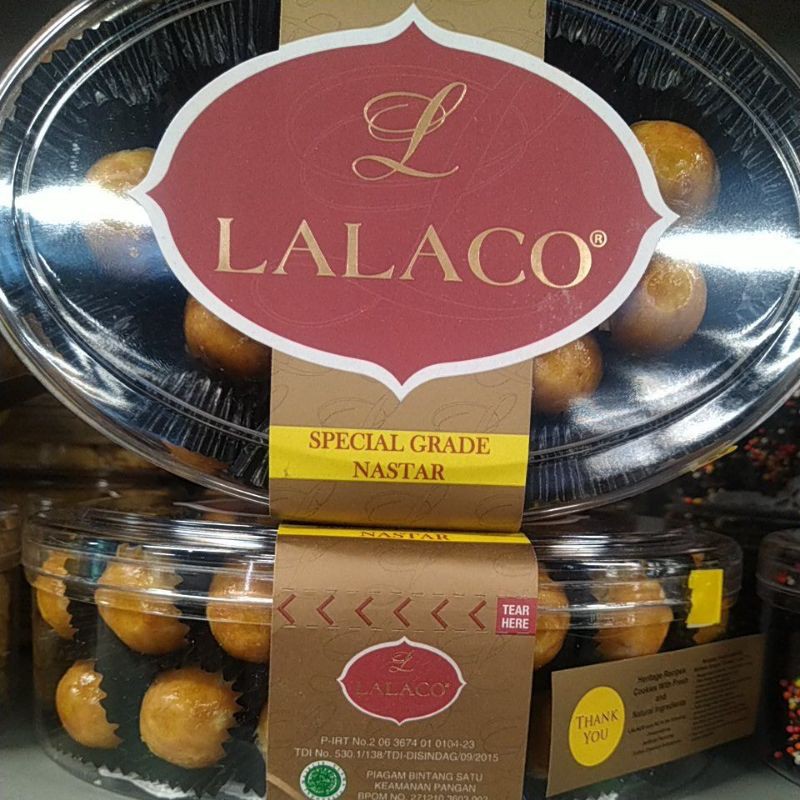 

Lalaco special grade nastar 249gr