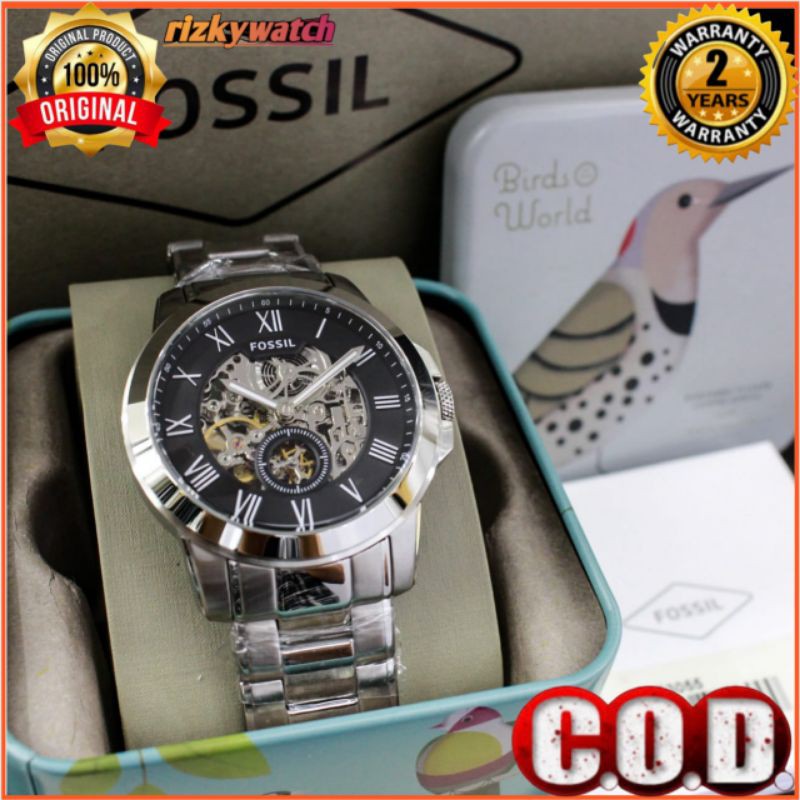 Jam Tangan Fossil ME3055 / ME 3055 Automatic Original Fullset