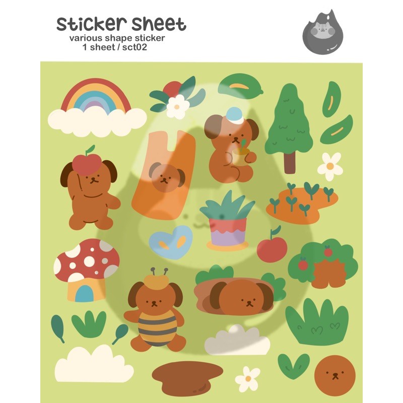 

STICKER SHEET JOURNALING BUJO DESIGN ONLY FOR PERSONAL USER ARTIKEL 1