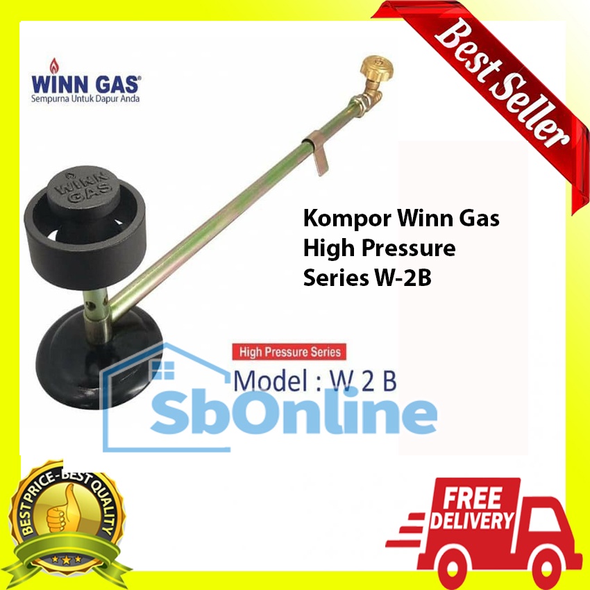 Kompor Winn Gas High Pressure Series W-2B