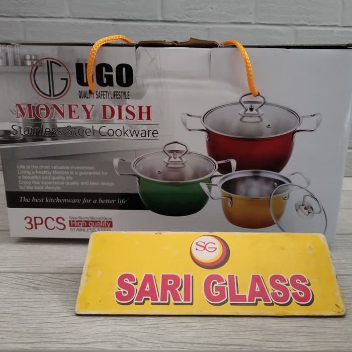 Panci set warna warni