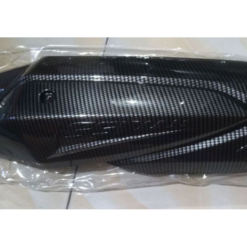 Cover knalpot aerox 155 carbon nemo