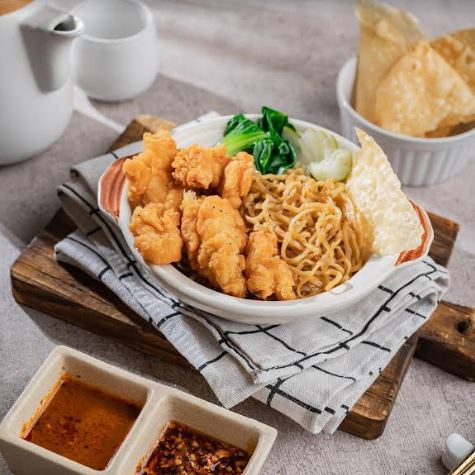 FROZEN | Mie Bakmi Goreng Karaage | Fried Noodle with Karaage