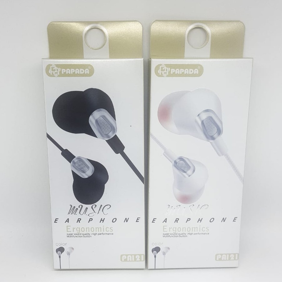 Handsfree Headset Earphone  PAPADA PA-121 PA.121 original Headset Earphone Papada