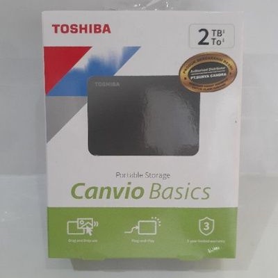 Hardisk external TOSHIBA CANVIO BASIC 2TB
