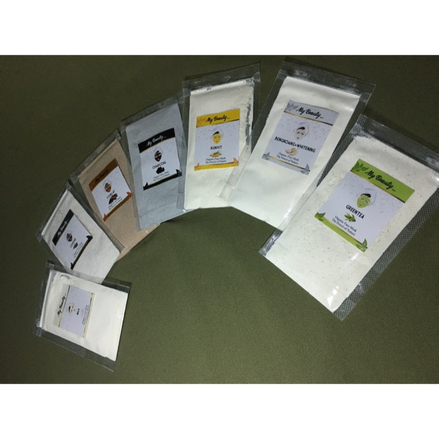 MASKER ORGANIK KEMASAN 30 GRAM