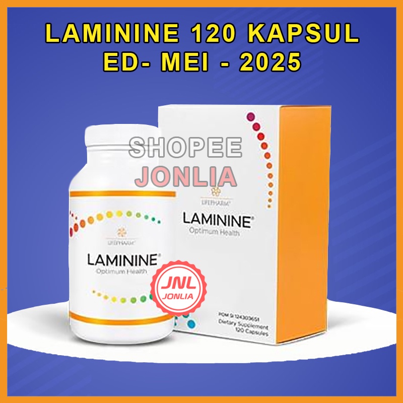 Laminine Laminin Stemcell Ori 120 Kapsul Original Lifepharm USA
