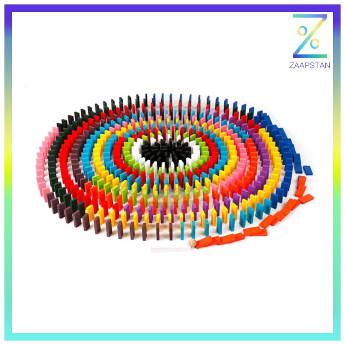 Balok Domino 120 PCS - ZMY-1 - Multi-Color