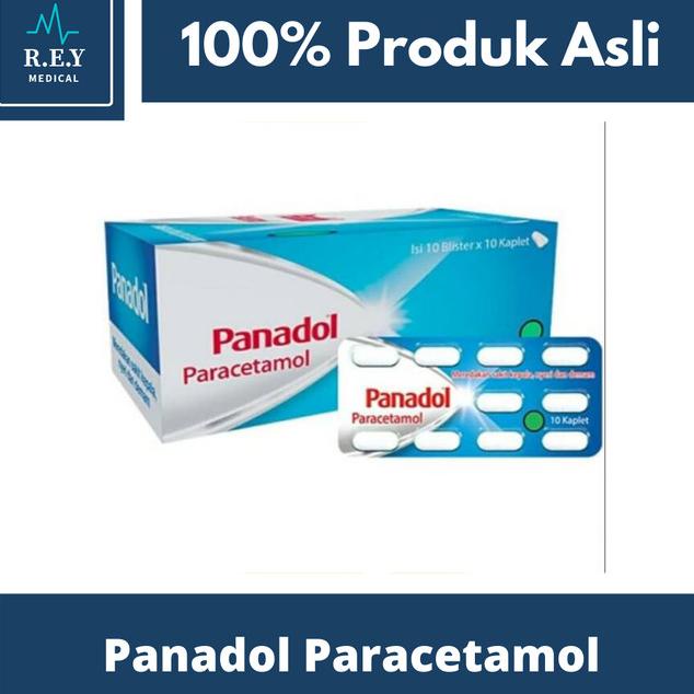 Panadol Paracetamol - Panadol Biru Tablet 1 Box