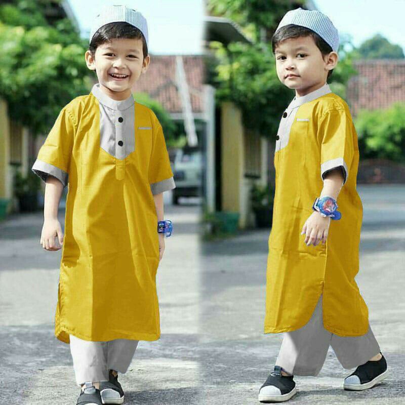 Baju Koko Anak Muslim Grosir Busana Laki Cowok Murah Islam ...