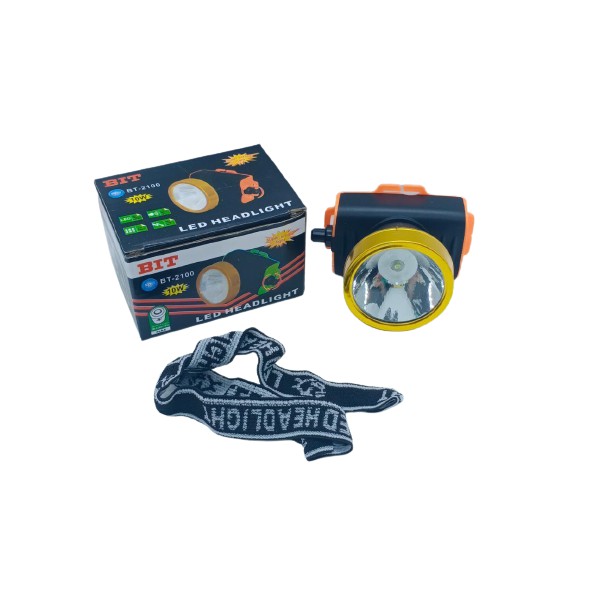 Kiseki Senter Bit Bt-2100 Dimmer 10Watt /Senter kepala Baterai A2x3 / Senter kepala / headlamp