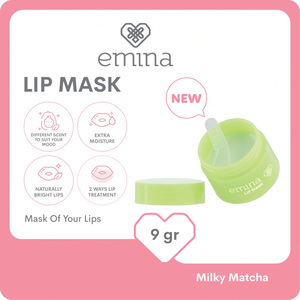 EMINA Lip Mask 9gr Pelembab Bibir