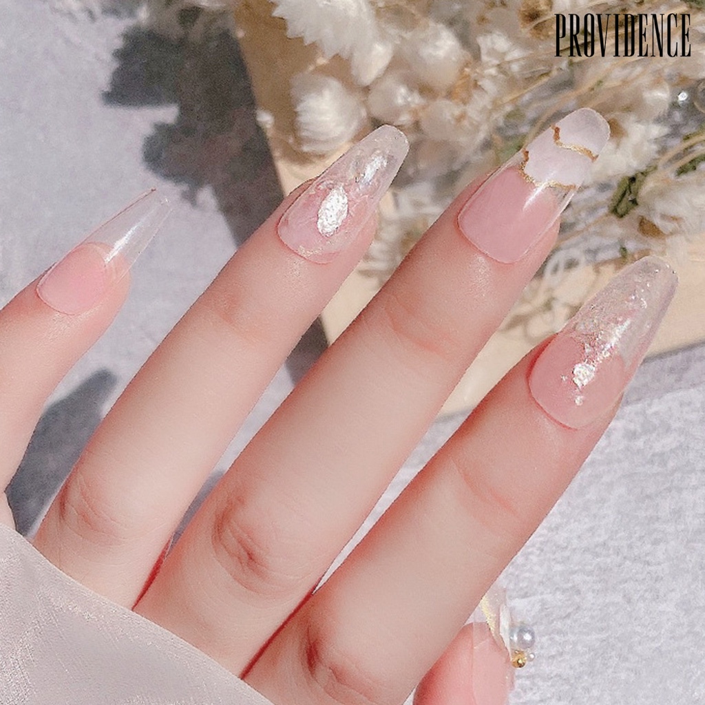 1 Kotak Stiker Kuku Sequin Glitter Holografik Tidak Pudar Untuk Manicure Wanita