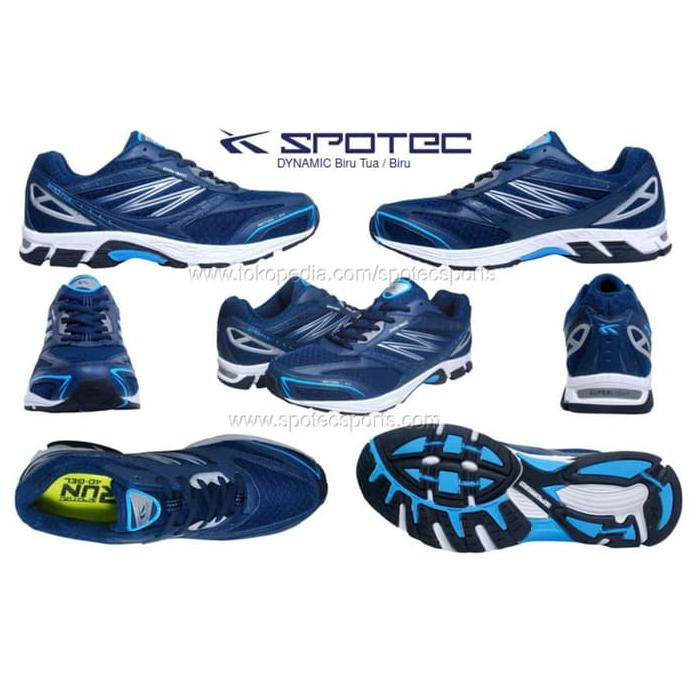 DYNAMIC 46 BIRU TUA / BIRU SEPATU LARI SPOTEC RUNNING SHOES MAN WOMAN