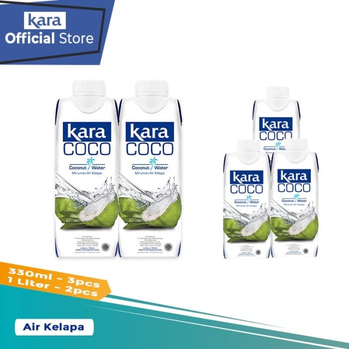

Paket Olahraga - Pure Coconut Water 3 pcs x 330 ml & 2 pcs x 1 Liter (BERKUALITAS)