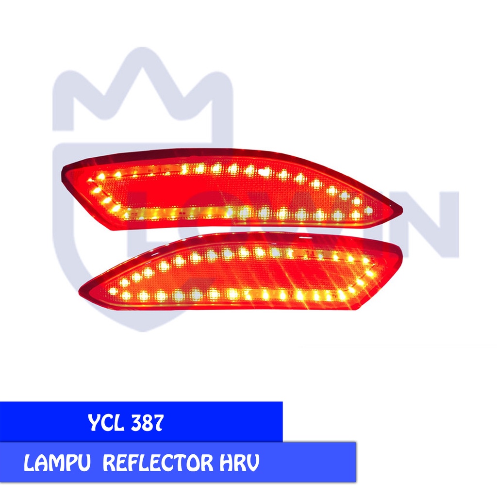 LAMPU BUMPER BELAKANG REFLECTOR HRV / BRAKE LAMP MATA KUCING YCL 387