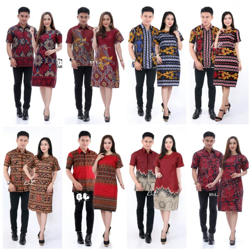 COUPLE DRESS BATIK