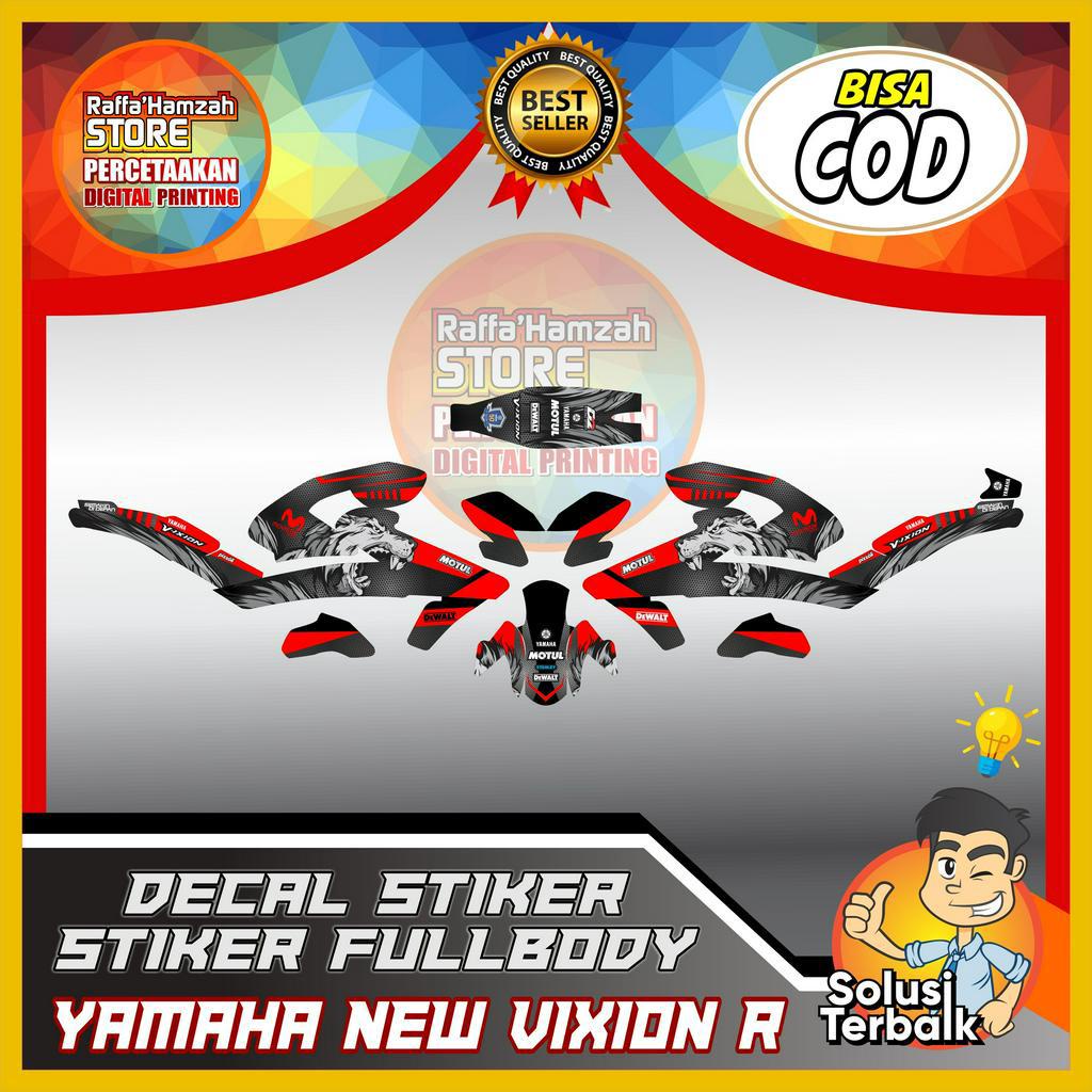 COD decal stiker vixion R dekal stiker motor vixion new decal all new vixion stiker motor vixion 202