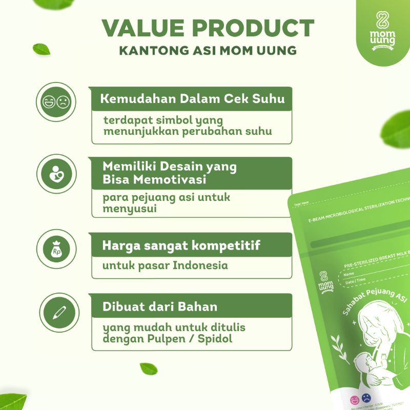 MOMUUNG KANTONG ASI MOM UUNG 150ml/ ASI BAG MOMUUNG MALANG