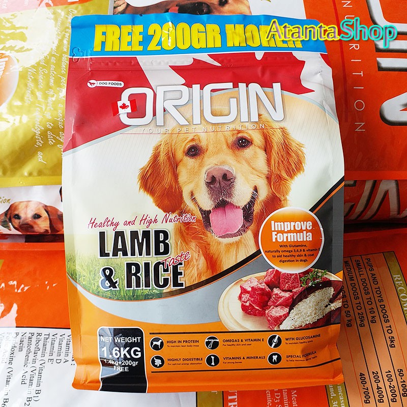 Origin 1 6kg Lamb Rice Dog Food Makanan Anjing Shopee Indonesia