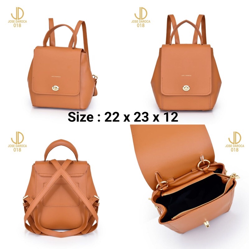 Tas RANSEL Original JOSE DAROCA  Series 018 paper bag besar Syafniegalery