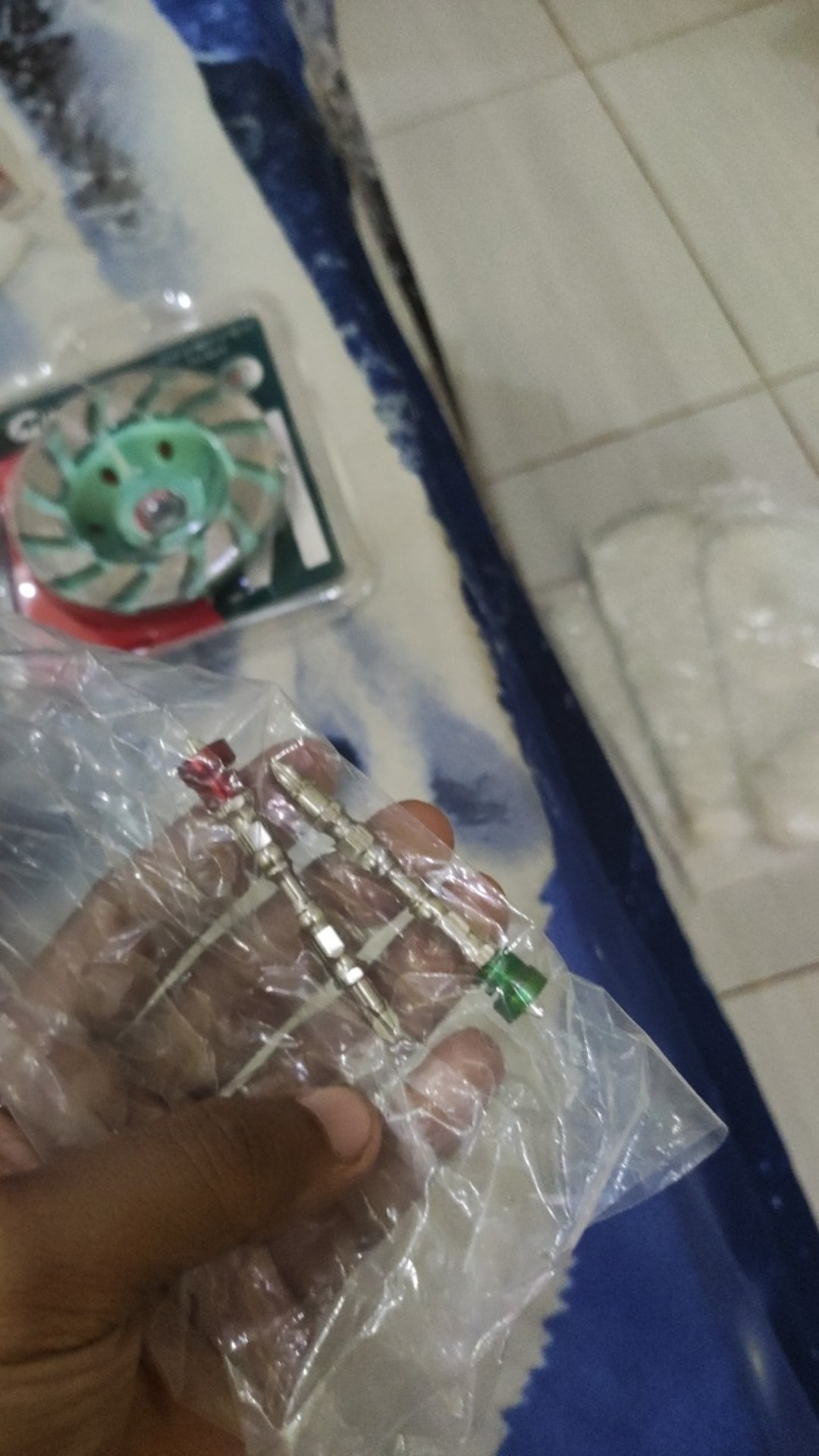 Mg Mata Obeng Angin Okini Ph 2 Gold 65 Mm (+) (+) Magnet Bijian Set Mata Bor Obeng Gypsum