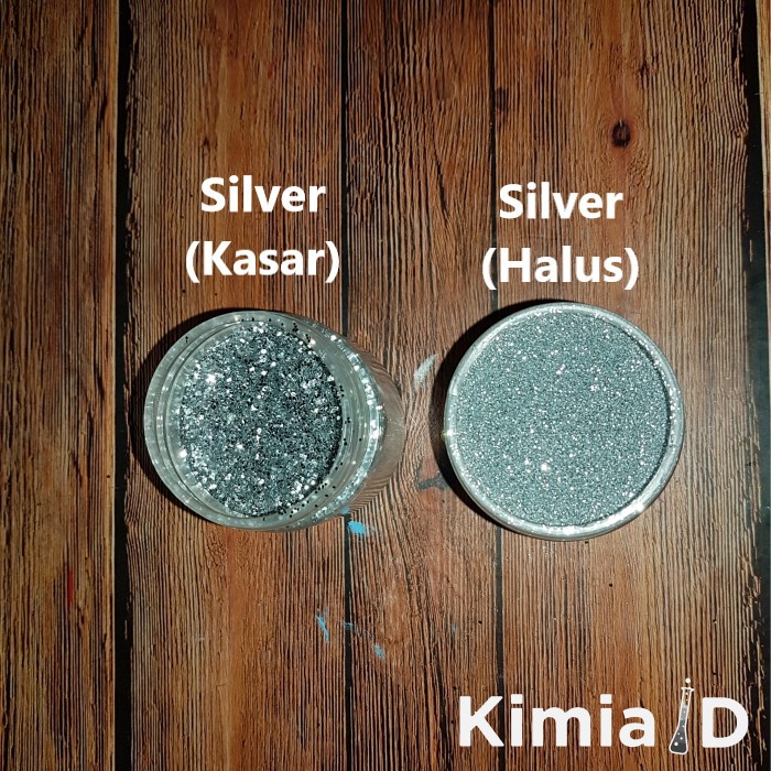 Glitter Bubuk - 1Kg -  Kosmetik -  Nail Art-- Kutek Aksesoris - Glitter Hiasan - Resin Bening