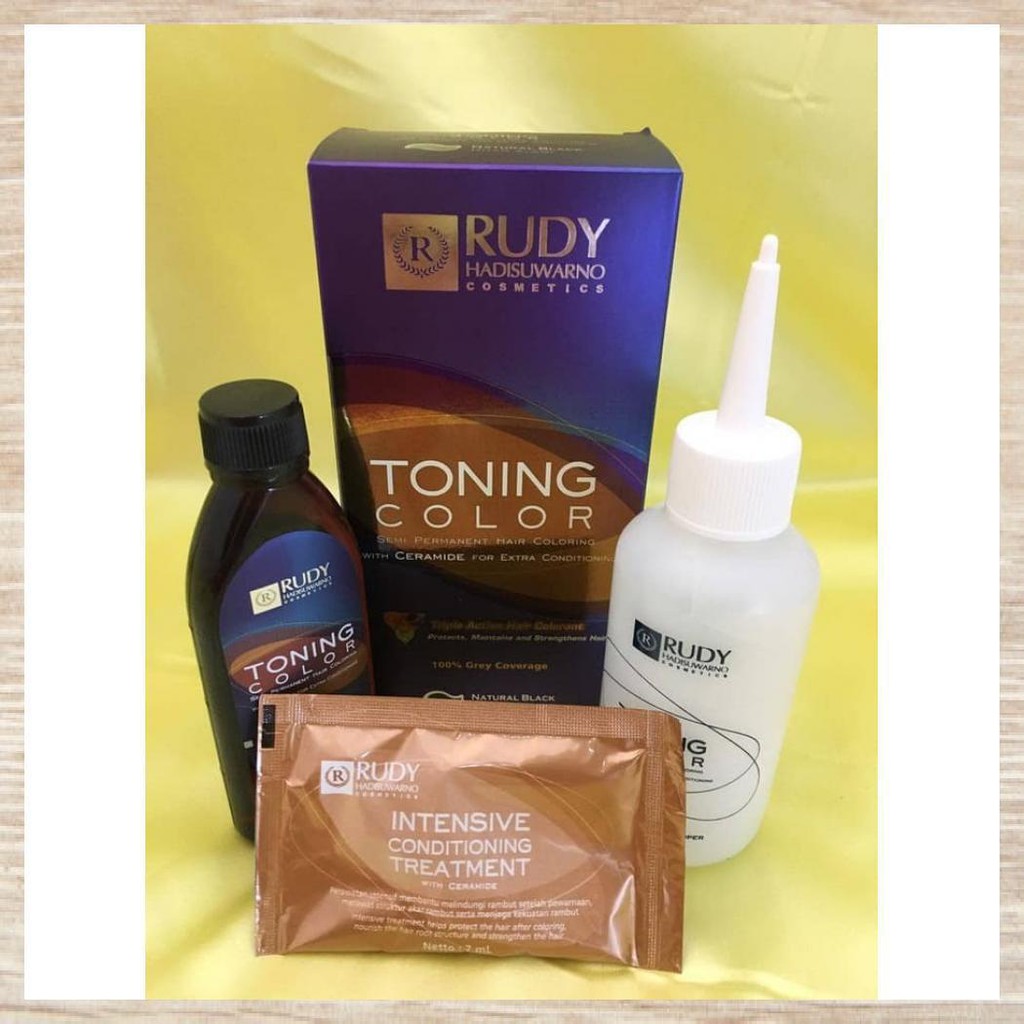 RUDY HADISUWARNO TONING COLOR SEMIR RAMBUT 1 SET