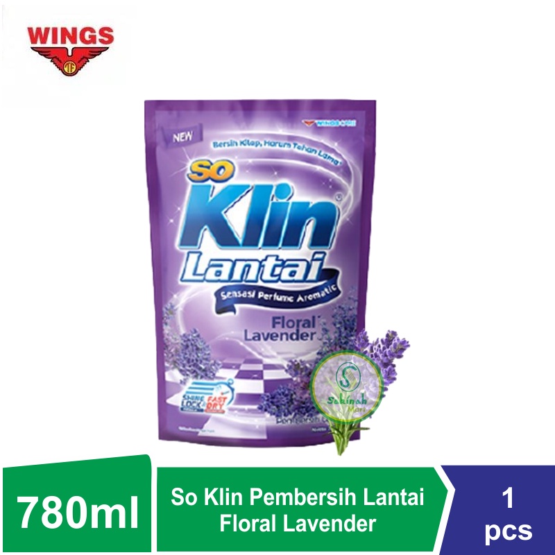 So Klin Pembersih Lantai Sensasi Perfume Aromatic 780ML