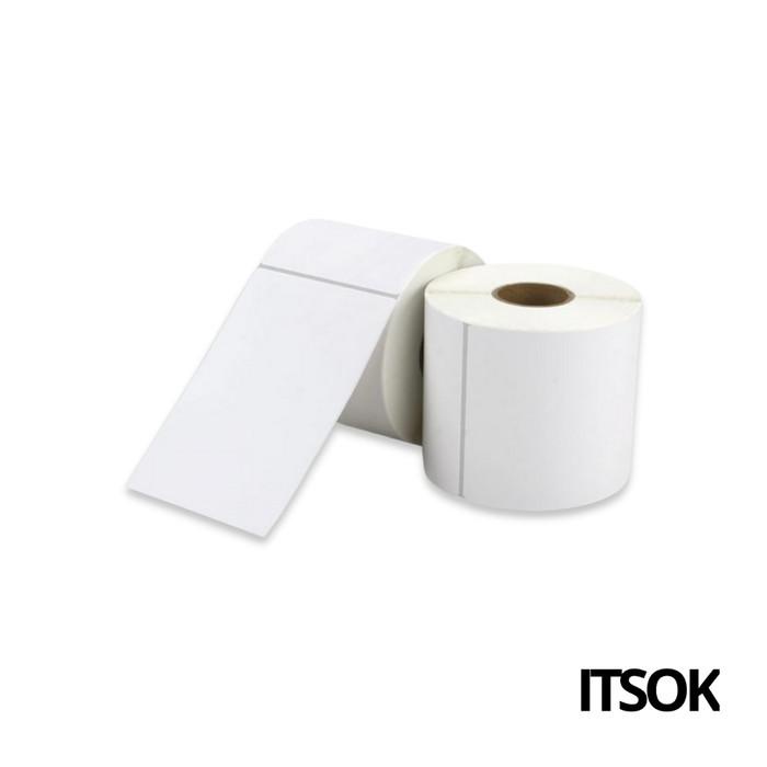 

Termal | Itsok Kertas Thermal Label Barcode 100 X 150 Mm Ukuran A6 Isi 500Pcs