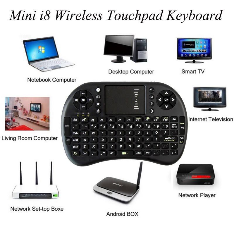 Trend-Keyboard Wireless Mini Dengan Touchpad Tenaga Baterai Untuk Android