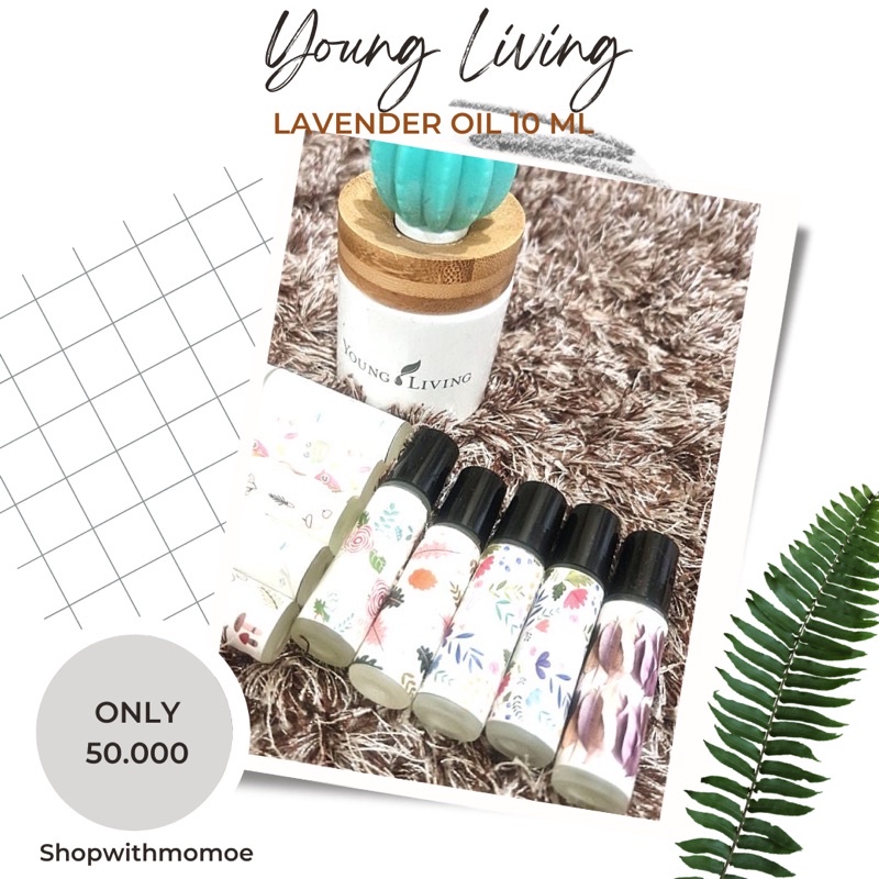 lavender oil young living(campuran v6 YL+ Lavender YL)