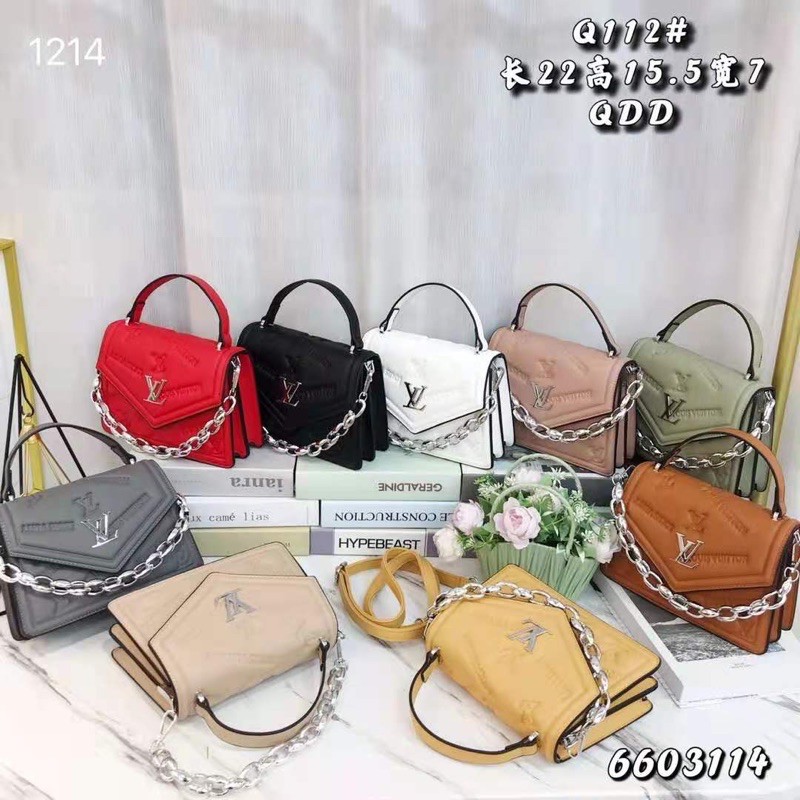 TI 3068 - TAS HANDBAG WANITA IMPORT MURAH BRANDED  PREMIUM - E