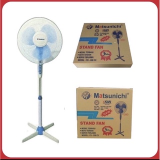 KIPAS ANGIN BERDIRI KAKI SILANG/STAND FAN 16&quot; MATSUNICHI C3 + LAMPU