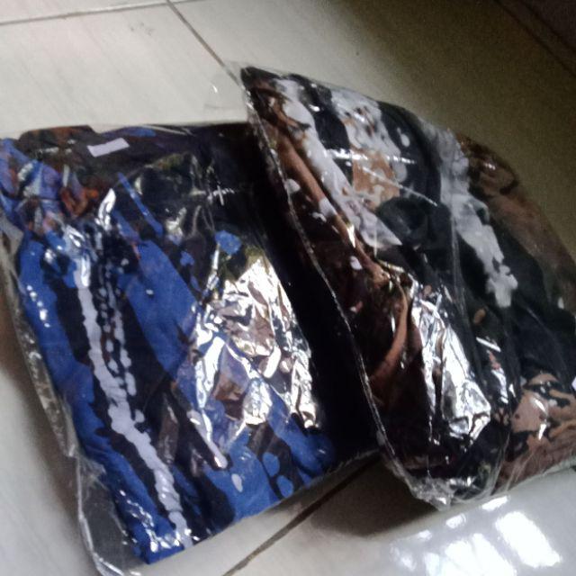 Gamis Candimekar Batik Pelangi Abstrak Malam