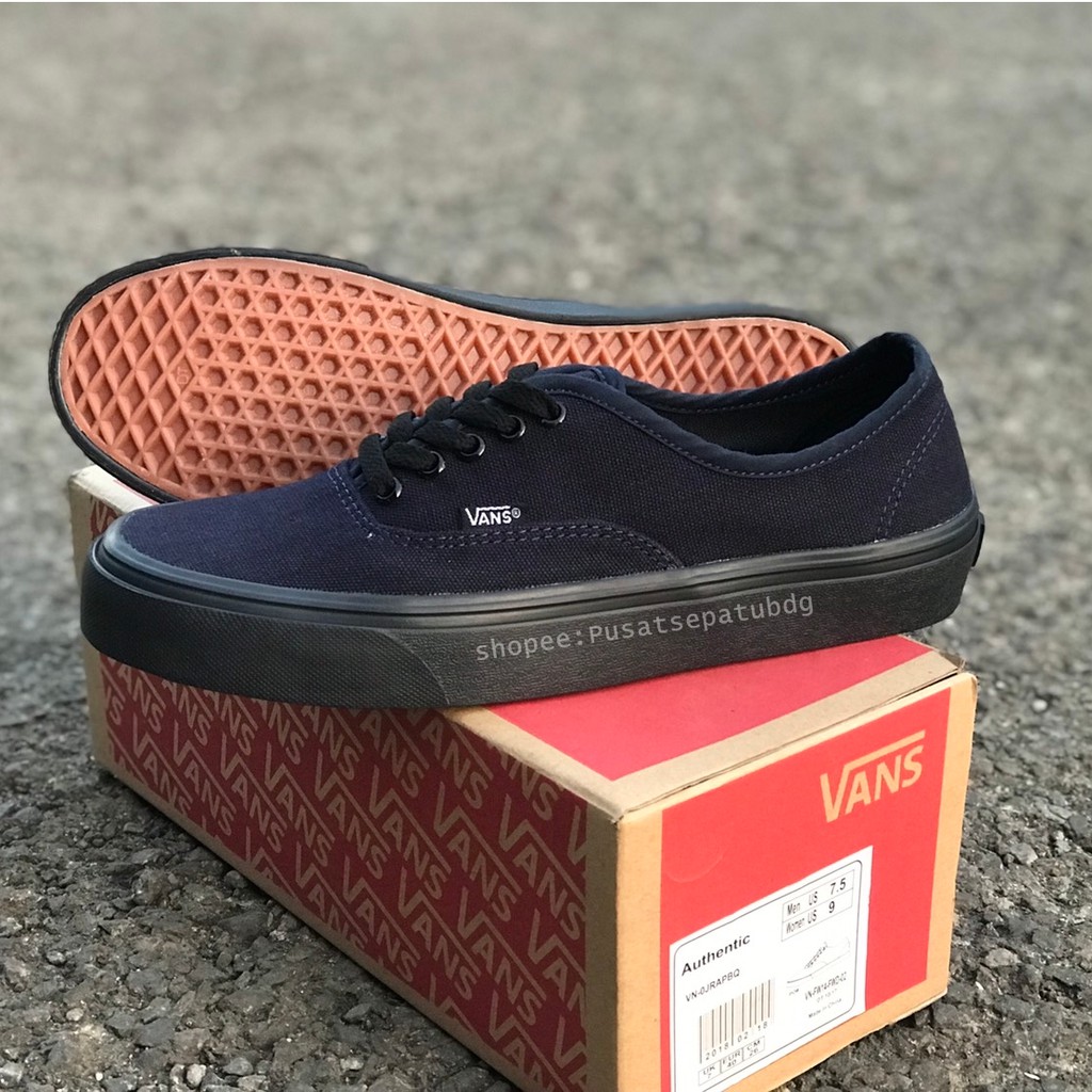 VANS AUTHENTIC BLACK 4 VARIAN WARNA WAFFLE DT
