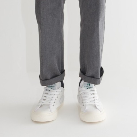 SEPATU CAMPESS GATELLI TRIPLE WHITE