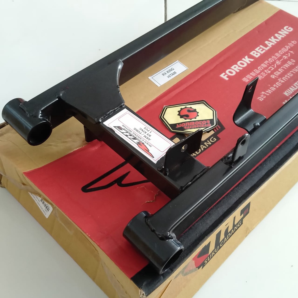 Swing Arm Assy / Sasis / Fork Belakang  Assy Yamaha RX King Hitam RTHC
