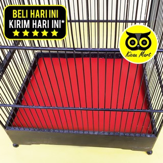 Jual KARPET DASAR SANGKAR BURUNG KOTAK ALAS TATAKAN TEBOK BAWAH KANDANG