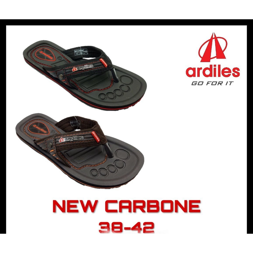 Ardiles NEW CARBONE - Sandal Japit Slip On Trendy Pria Original Ardiles