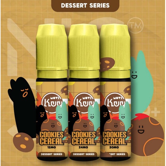 LIQUID KUY COOKIES CEREAL SALT NIC - KUY DESSERT SERIES - 15ML