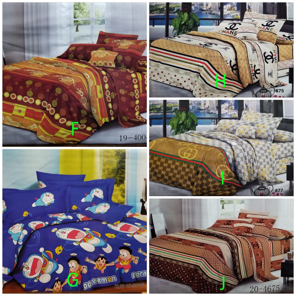 Sprei Louvre Motif Ukuran 100 X 200