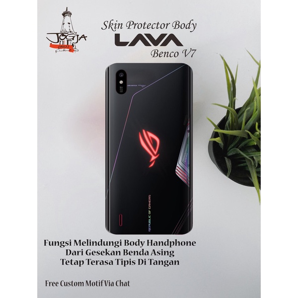 Dapat 2 PCS Garskin HP Lava Benco V7 Motif rog 3 - Free Custom Via Chat