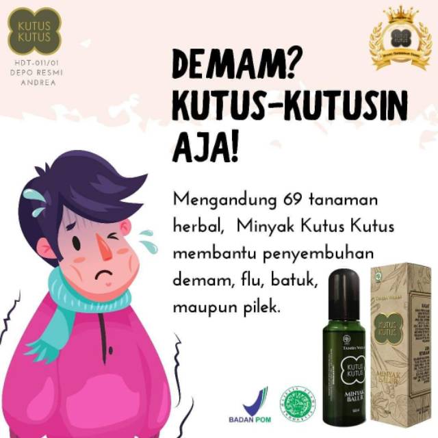 Minyak Kutus Kutus Asli