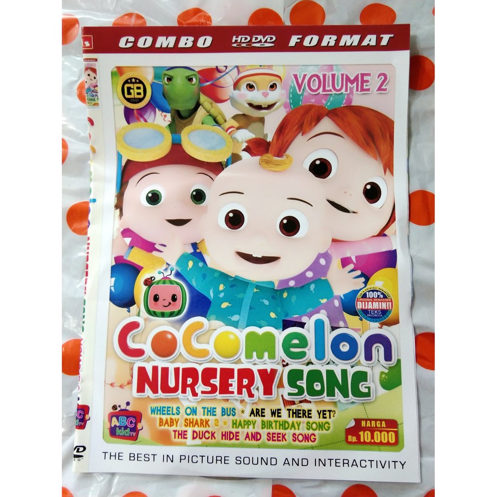 MURAHH DVD LAGU ANAK-ANAK TERPOPULER - COCO MELON - EDUKASI ANAK